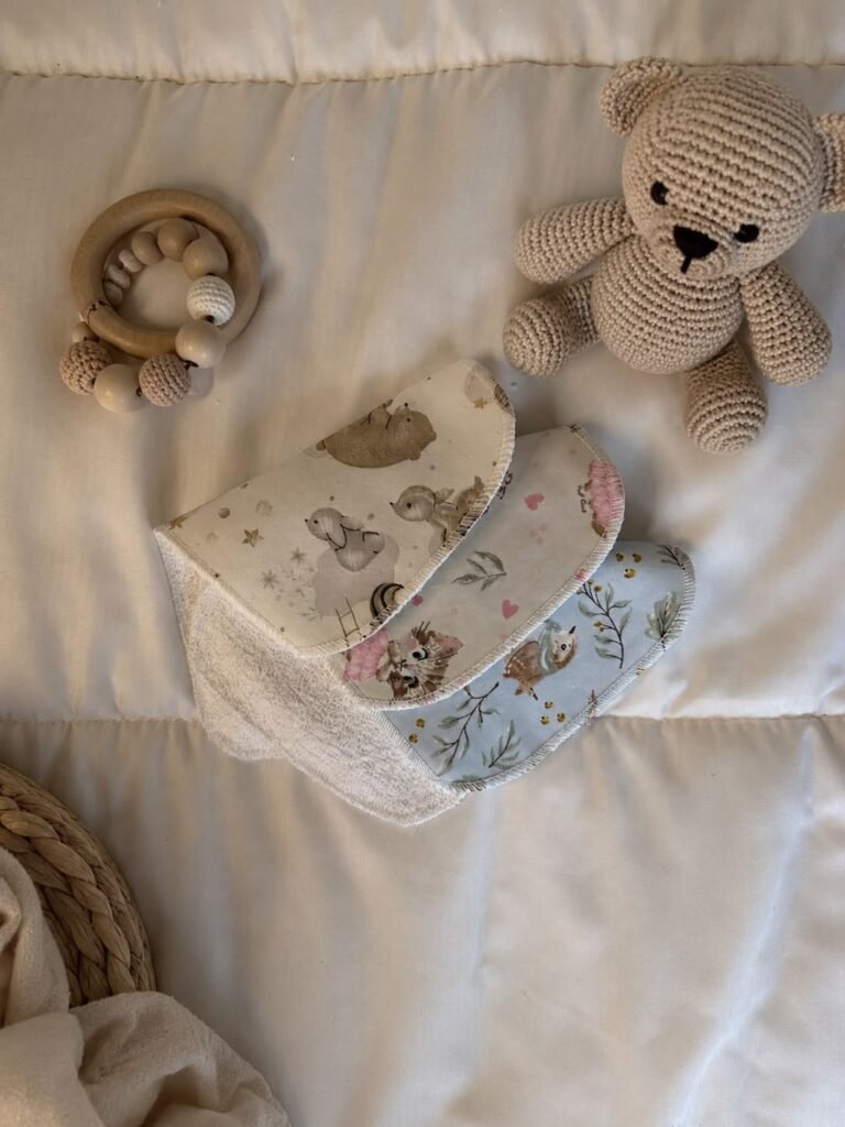 Babitas de toalla estampadas