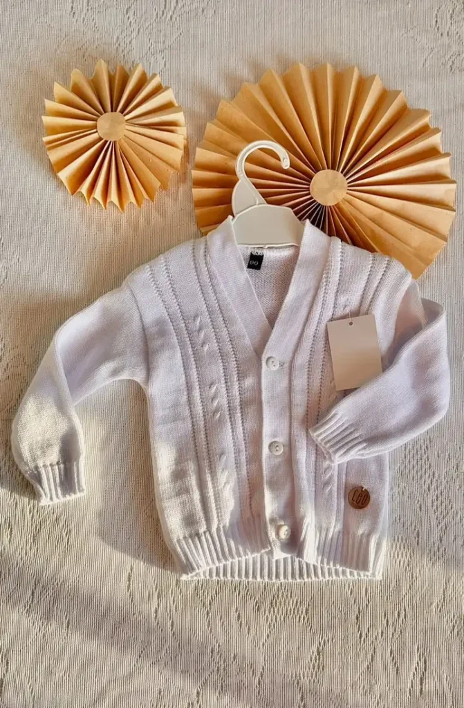 Saquito de hilo de vestir hasta los 6kg - unisex