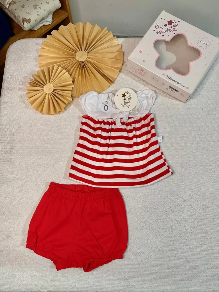 VESTIDITO Y PAÑALERO - LUZ DE ESTRELLITA
